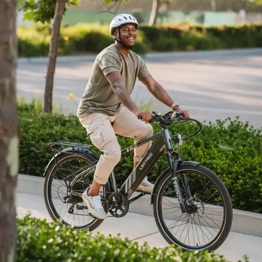 Lectric eBikes - XPress 750 High-Step Long-Range eBike with 60 miles Max Operating Range & 28 mph Max Speed - Unisize - Black - 401-01151-B001 - Image 5