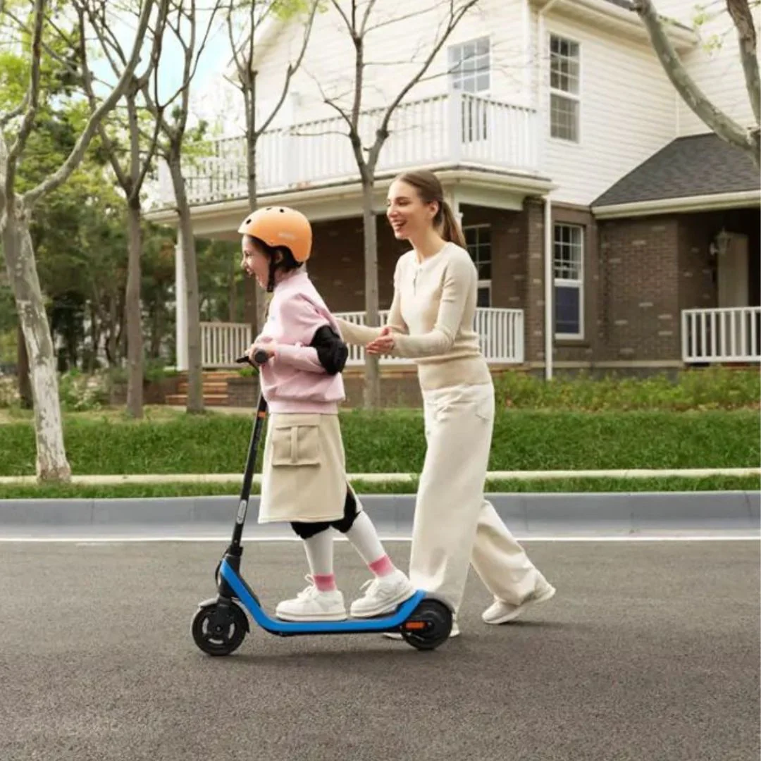 Segway - C2 Lite Kids Kick Scooter w/ up to 5.6mi Range & 9.9 mph Max Speed - Blue - 100501U - Image 10